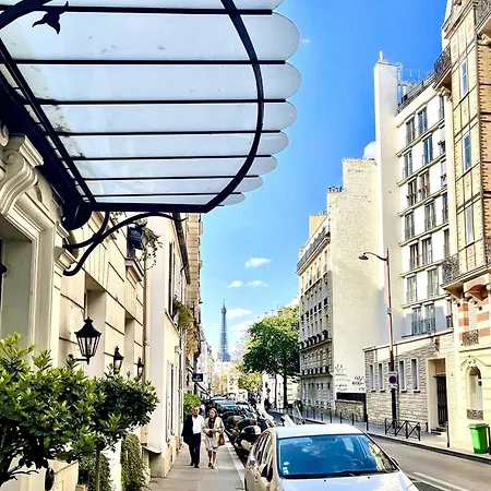 Apartmán Classy 2bd-4p - Eiffel Tower Paříž